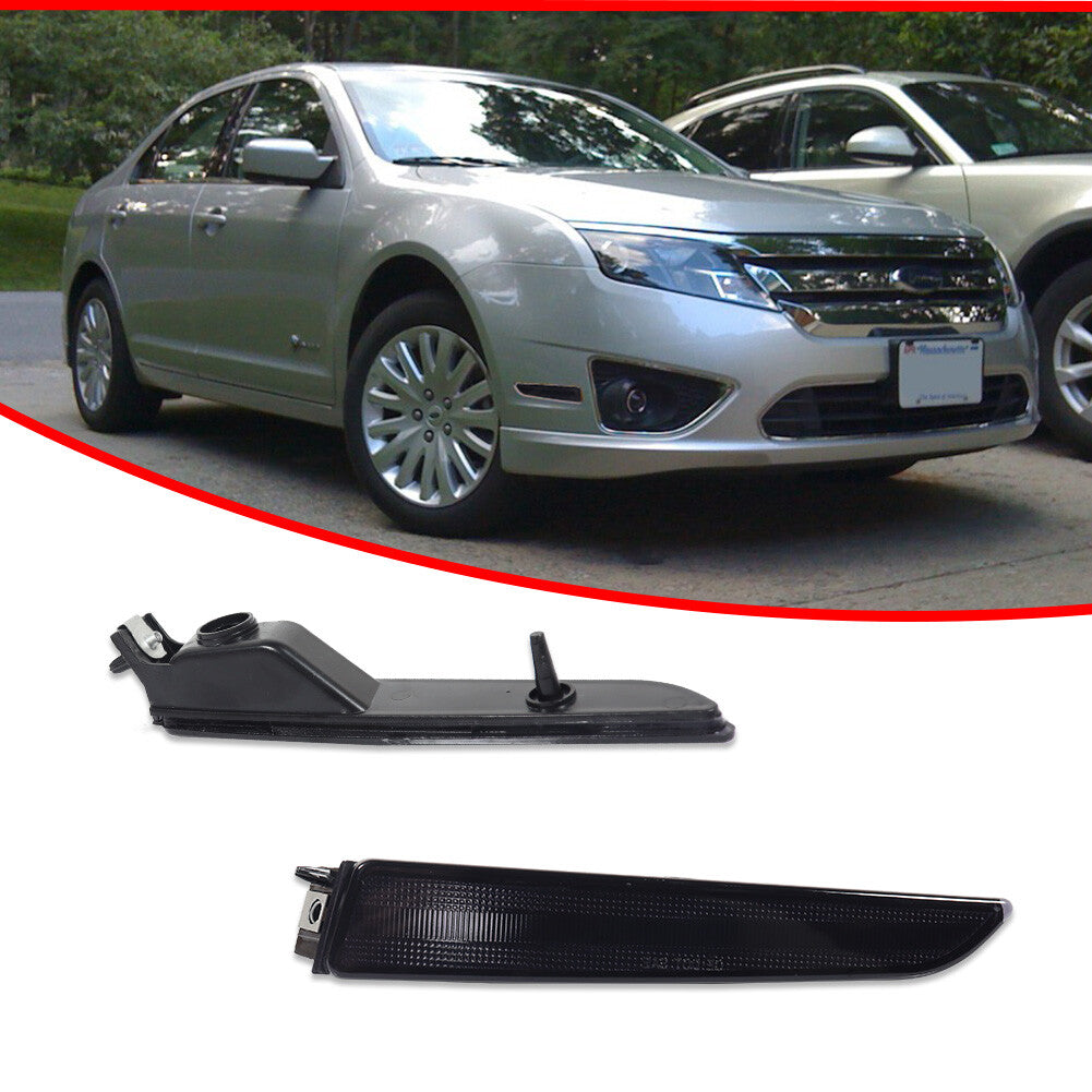 Front mudguard side markings/signal light smoked casing suitable for 2010-2012 Fusion- v