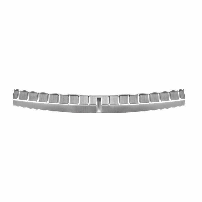 Fit for BMW X1 F48 2016-2022 Silver Steel Rear Bumper Protector Guard Cover Trim