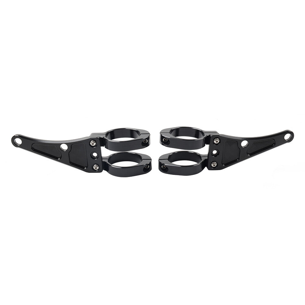 49MM Motorcycle Headlight Bracket Mount Clamp Fork Tube Holder for Harley