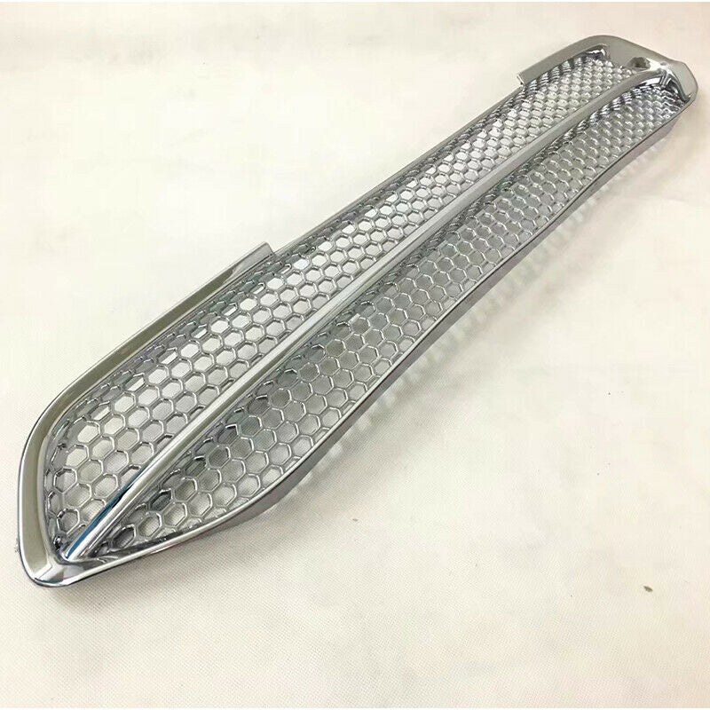for Mazda CX-5 2017-2021 Chrome Front Bumper Lower Grill Grille Cover decor Trim