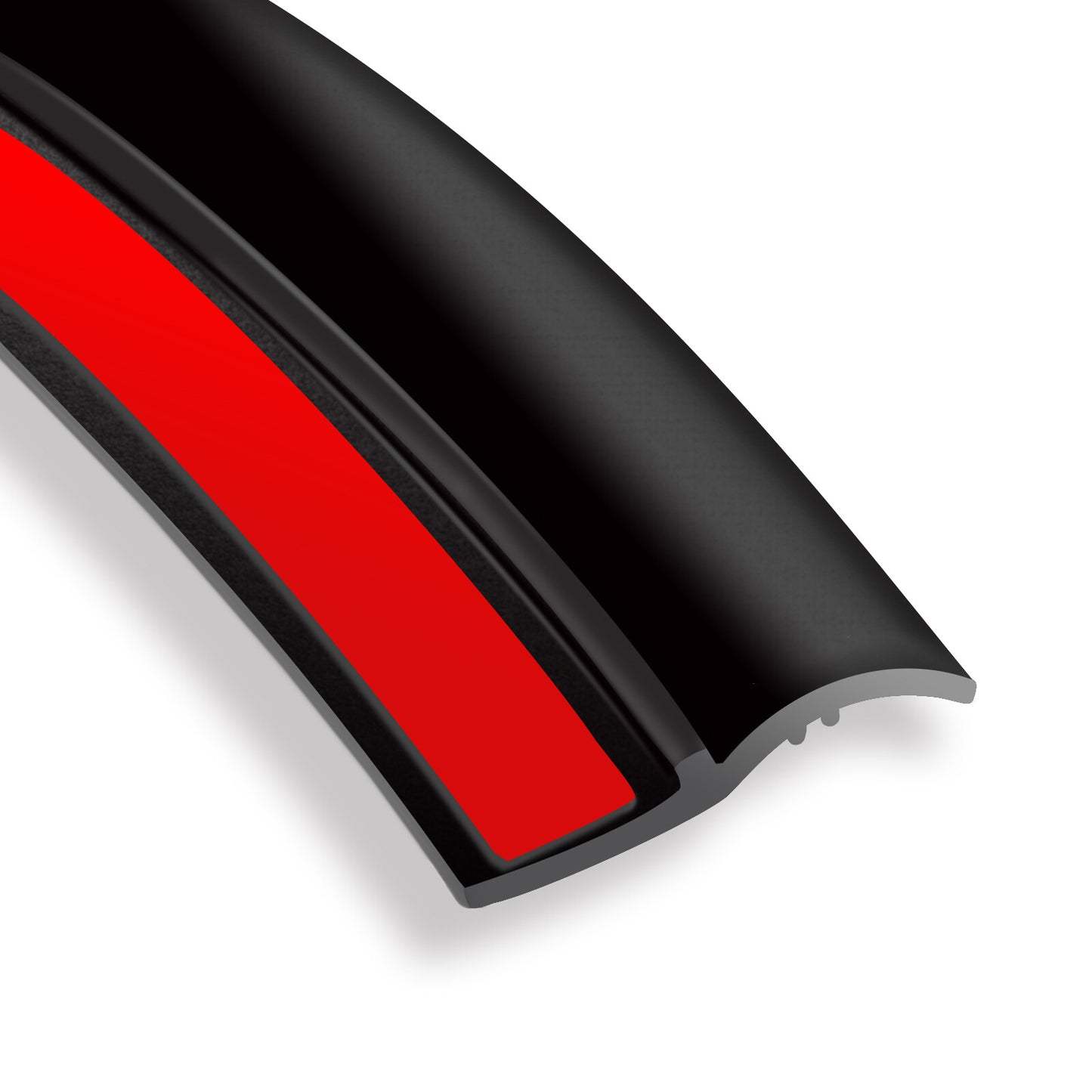 Car Truck Lid Gap Seal Strip Hatchback Upper Edge Rubber Dustproof Sealing Strip