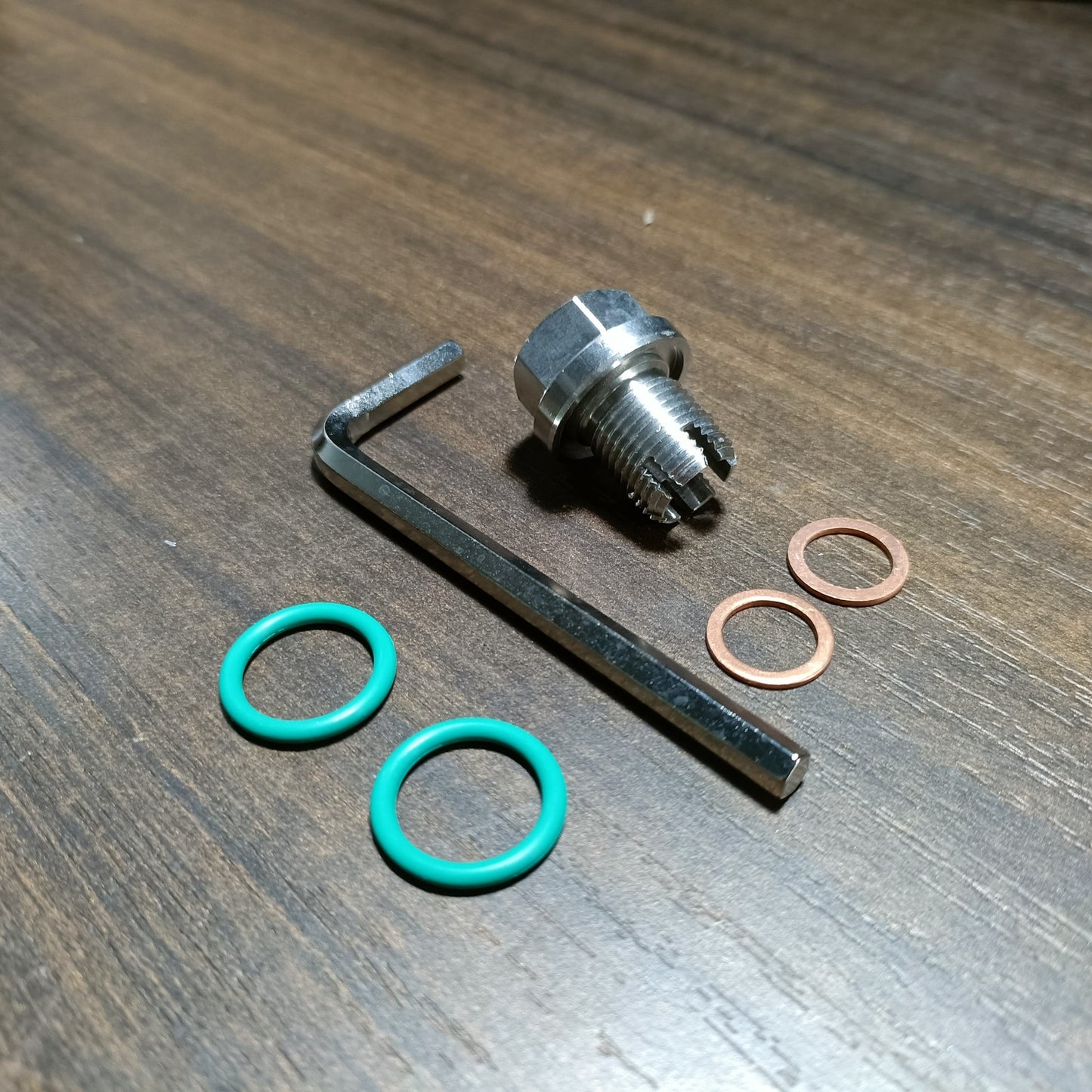 M14.1X1.25 Oil Drain Plug Self Tapping Oil Pan Thread Repair Kit with O-Ring Q