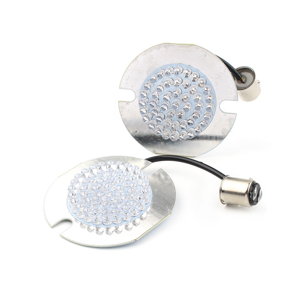 1157 LED Turn Signal Light Indicator Inserts for Harley Electra/Ultra/Road Glide Q