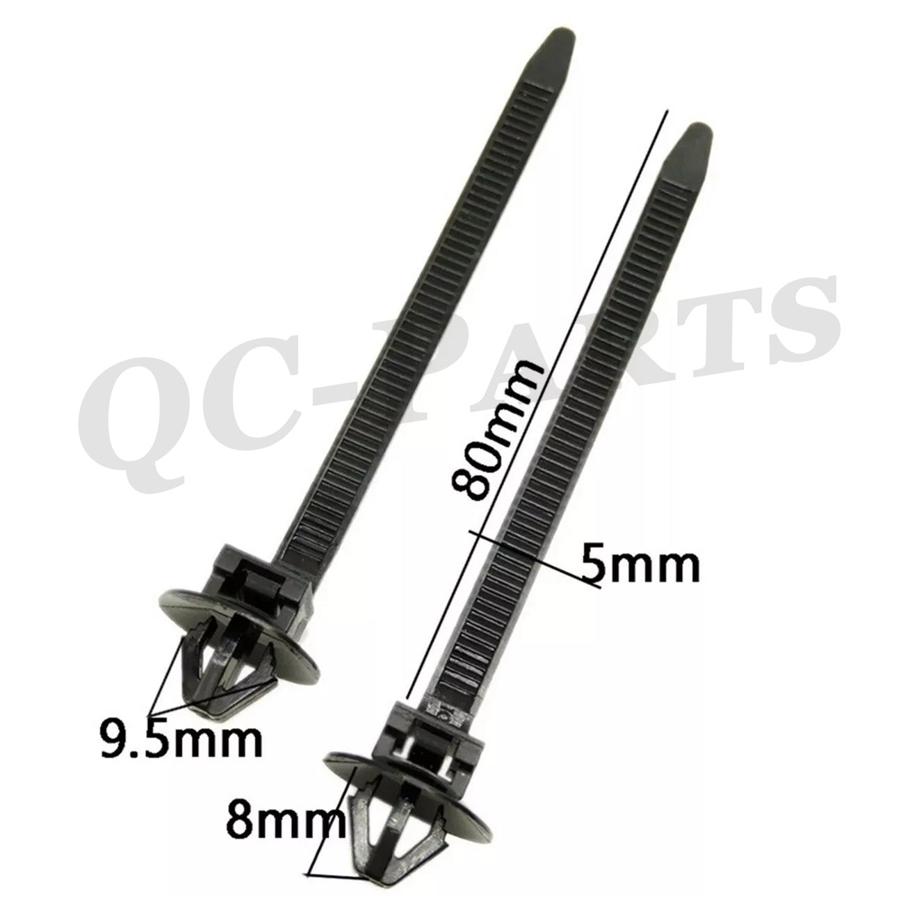 Cable tie car binding harness cable tie zipper fastener kit nylon 50 pieces