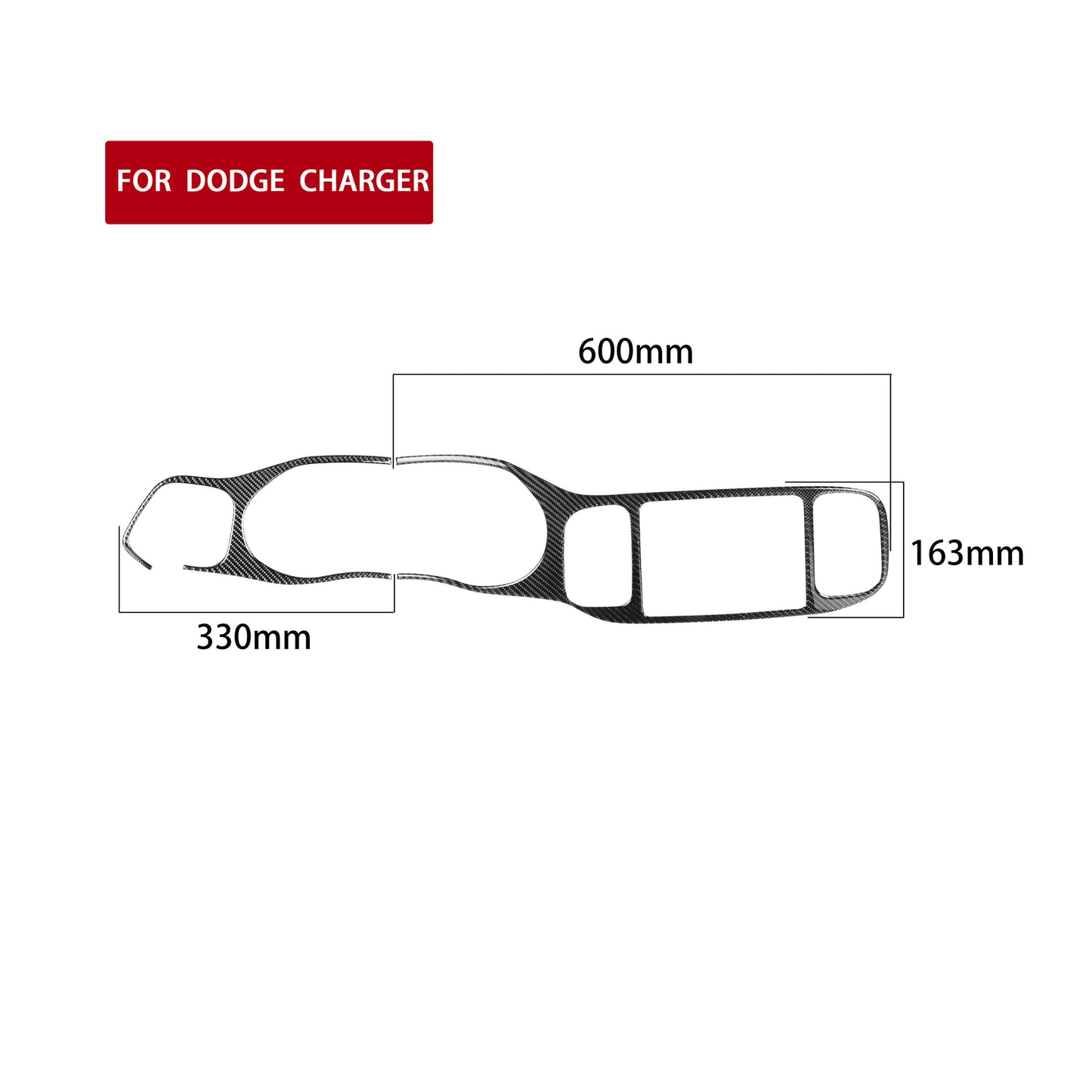 Suitable for Kia K5 2021-2023 carbon fiber steel interior light button frame cover decoration- v