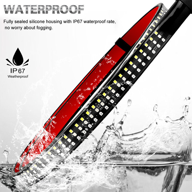 60 Truck Tailgate LED Light Bar Brake Reverse Turn Signal Stop Tail Strip