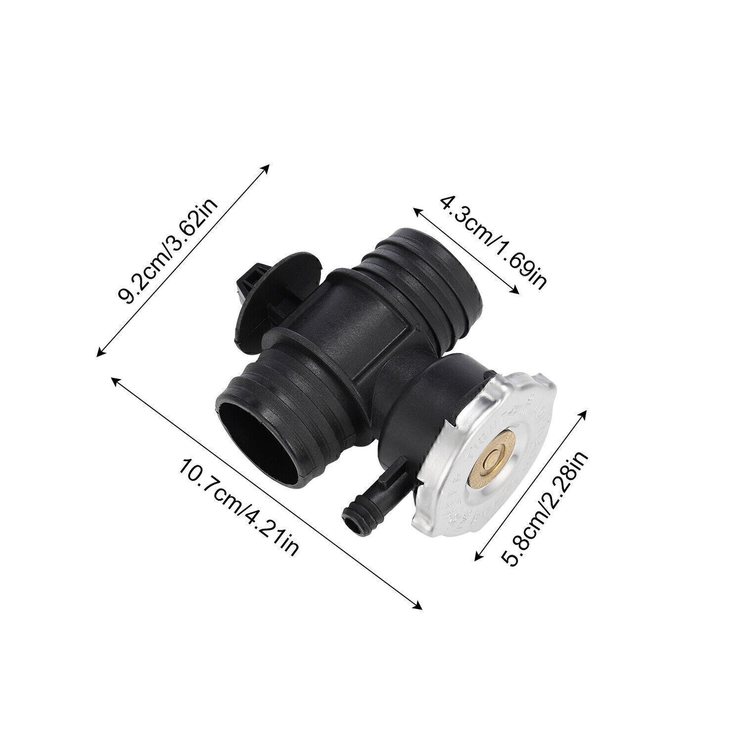 55116901AA Radiator Coolant Filler Neck Connector Cap for Chrysler for Jeep for Dodge
