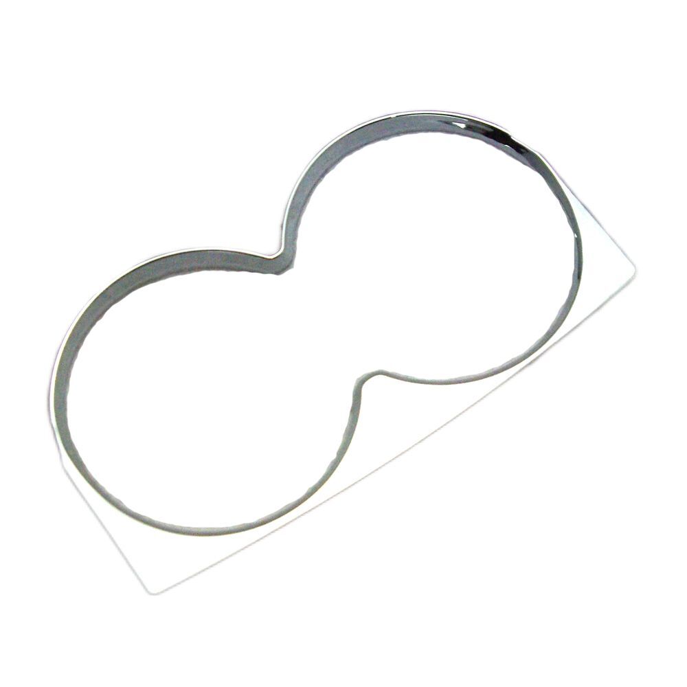 Chrome Interior Cup Holder Cover Trim For 2013 - 2015 for Ford Mondeo / Fusion 2.0T Q