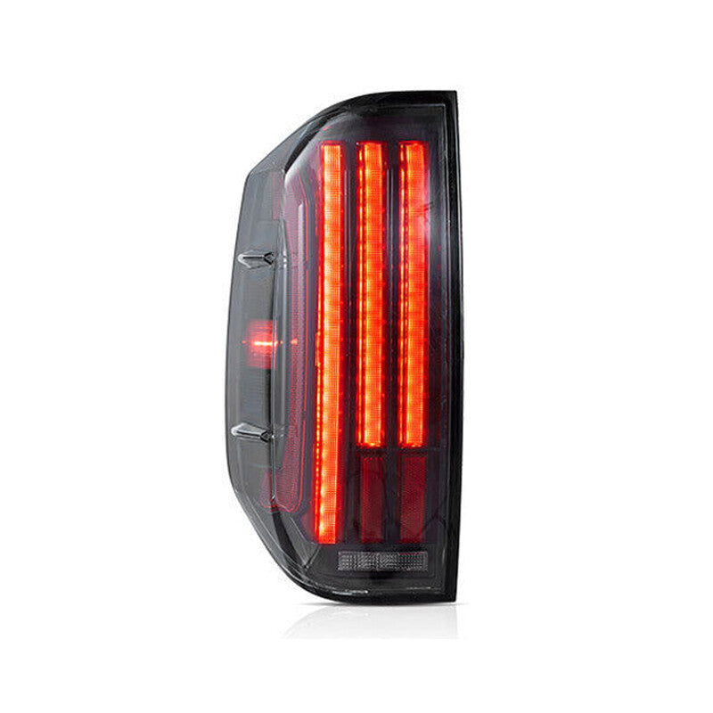 LHRH taillights are compatible with 2014-2021 for Toyota Tundra full LED rear light strips.