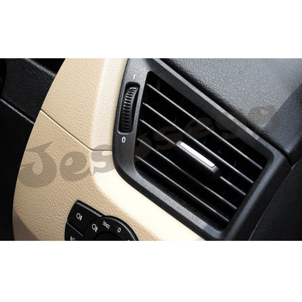 Right Dashboard Air AC Vent Outlet Trim Cover for BMW E84 X1 2010-15 Matte Black Q