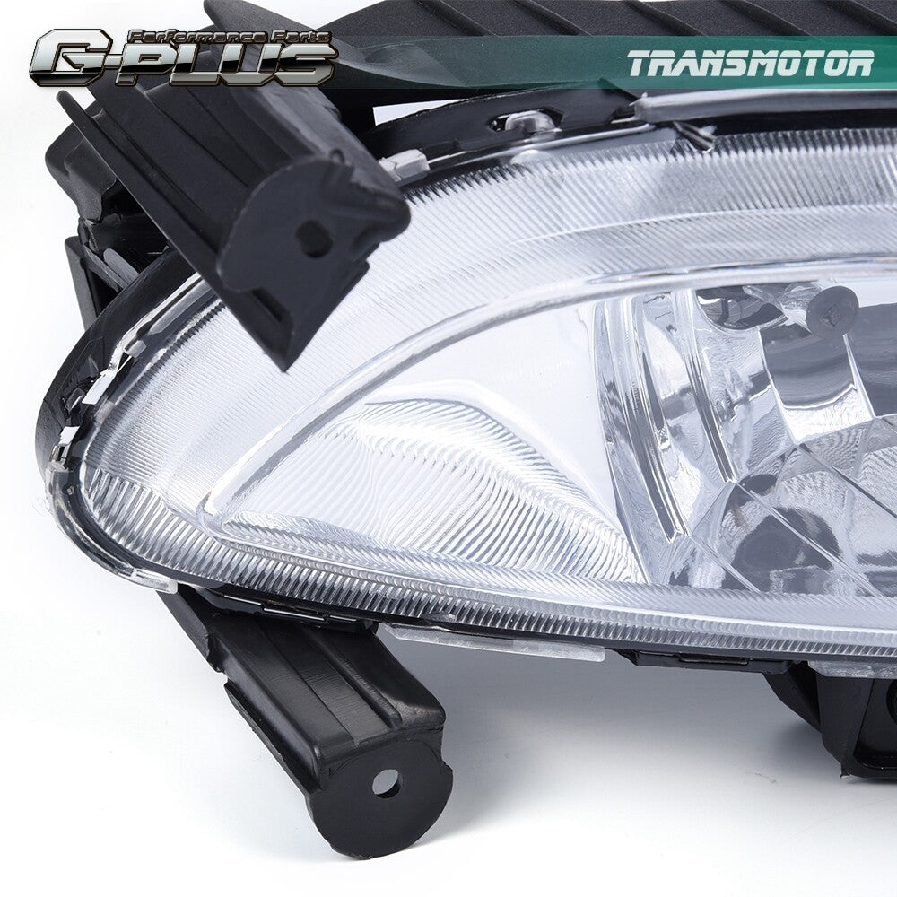 Fits 2011 - 2013 for Hyundai Sonata Front Bumper Fog Light Clear Light New - v