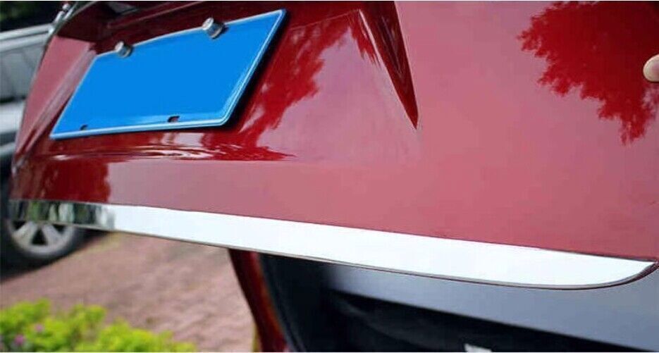 1PCS Silver Steel Rear Trunk Lid Tailgate Strip Trim for Mazda CX-5 CX5 2013-16