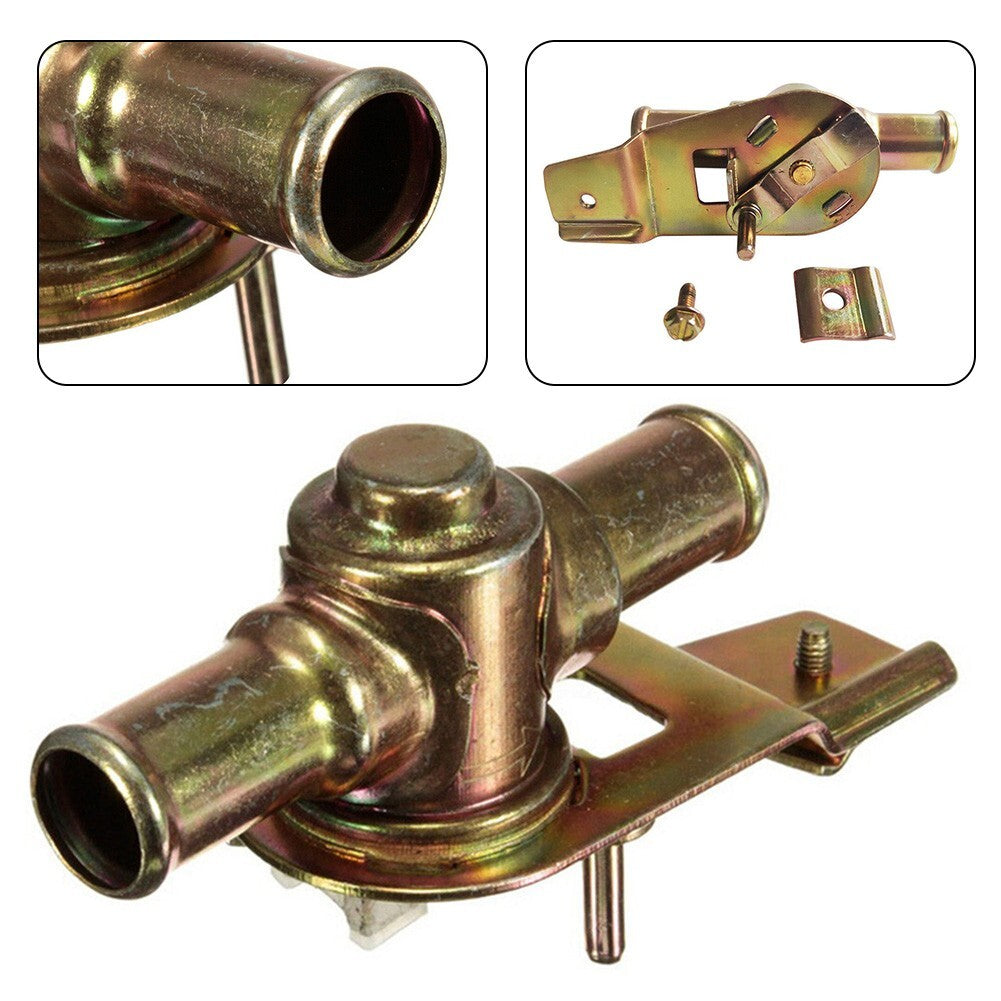 16MM Premium Car Hot Rod Heater Tap Valve Cable Type Inline Fitment v