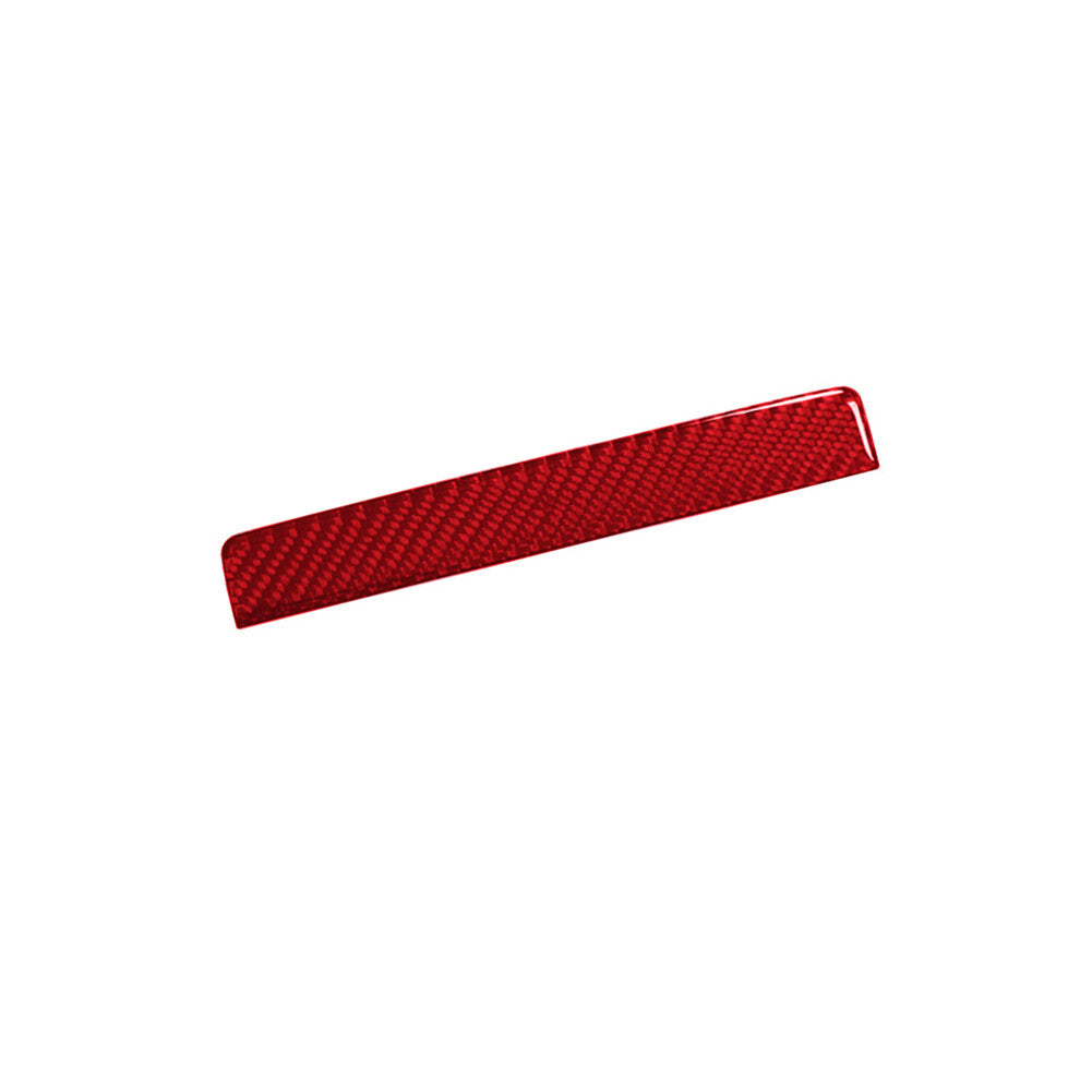Red Carbon Fiber Rear Console Panel Trim for Land Rover Discovery Sport 2015-19 v