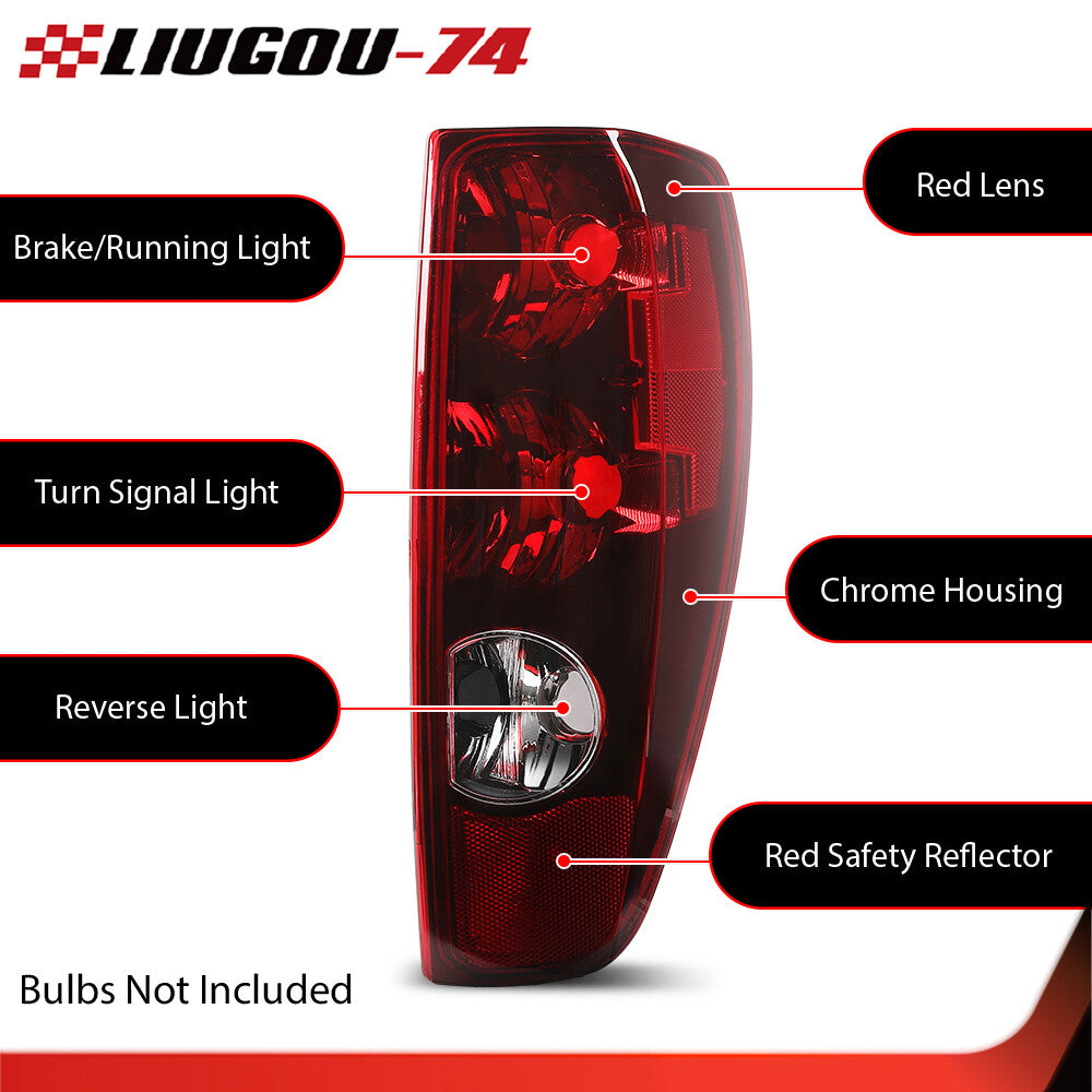 Suitable for 2004-2012 Colorado for Gmc for Canyon pickup taillight brake light right- v