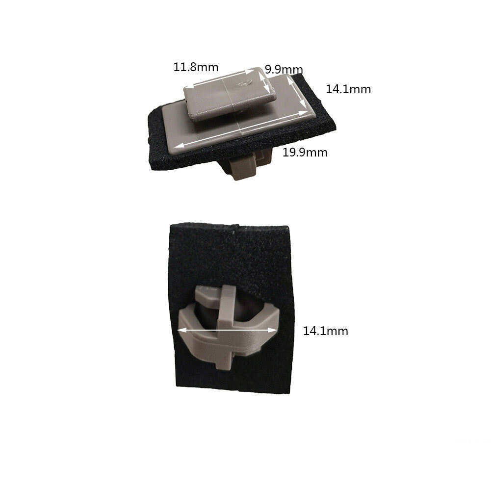 10 Car Exterior Door Molding Rocker Moulding Retainer Clips for Hyundai for Kia