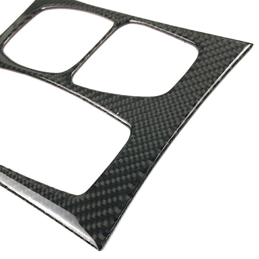 for BMW E70 X5 E71 X6 2008-2013 09 10 Carbon Fiber Car Gear Shift Box Panel Trim