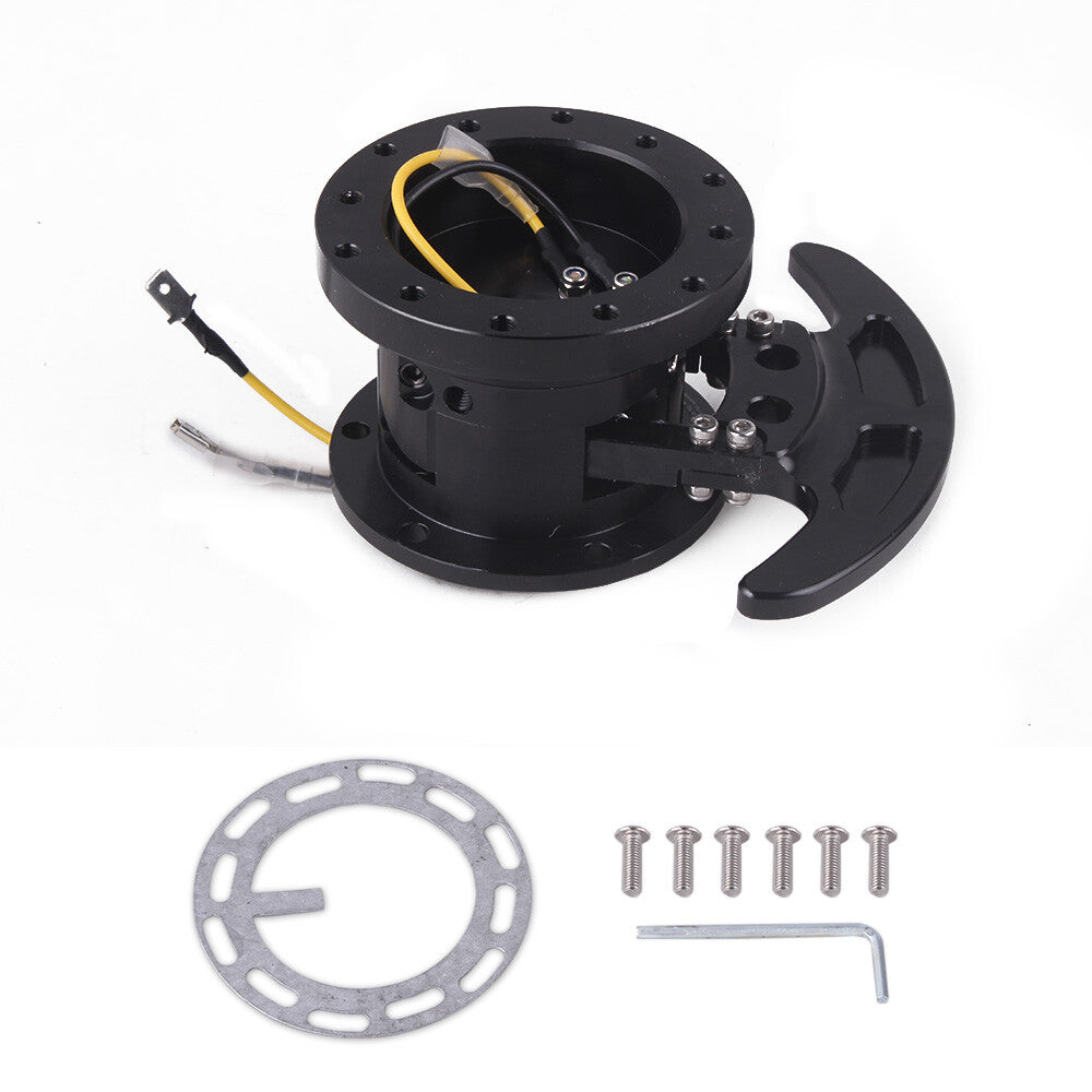Steering Wheel Quick Release Hub Kit Adapter Body Removable Snap Off Boss Kit