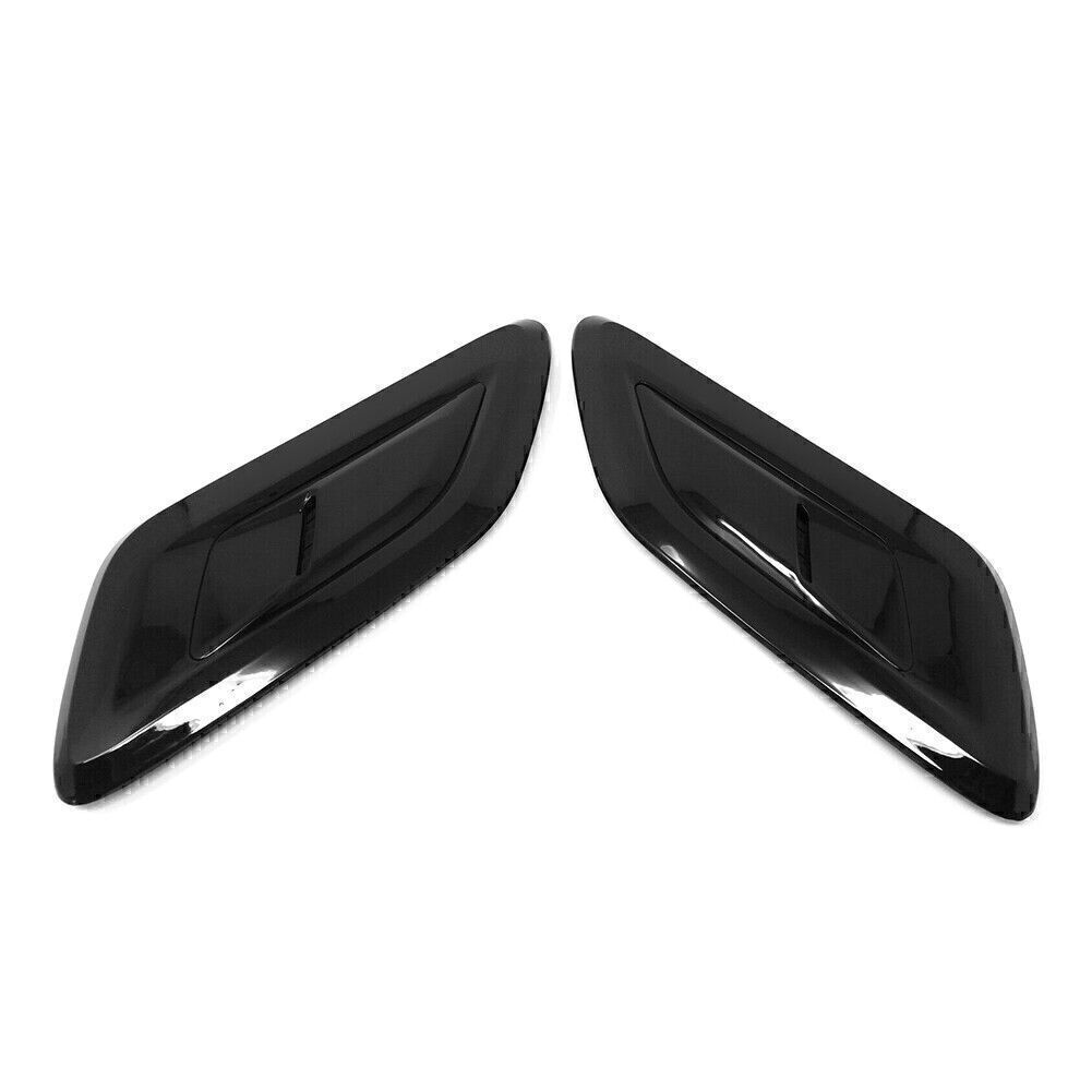 Black Front Hood Upper Vents Cover Fit for Land Rover for Range Rover Sport 2018-2021