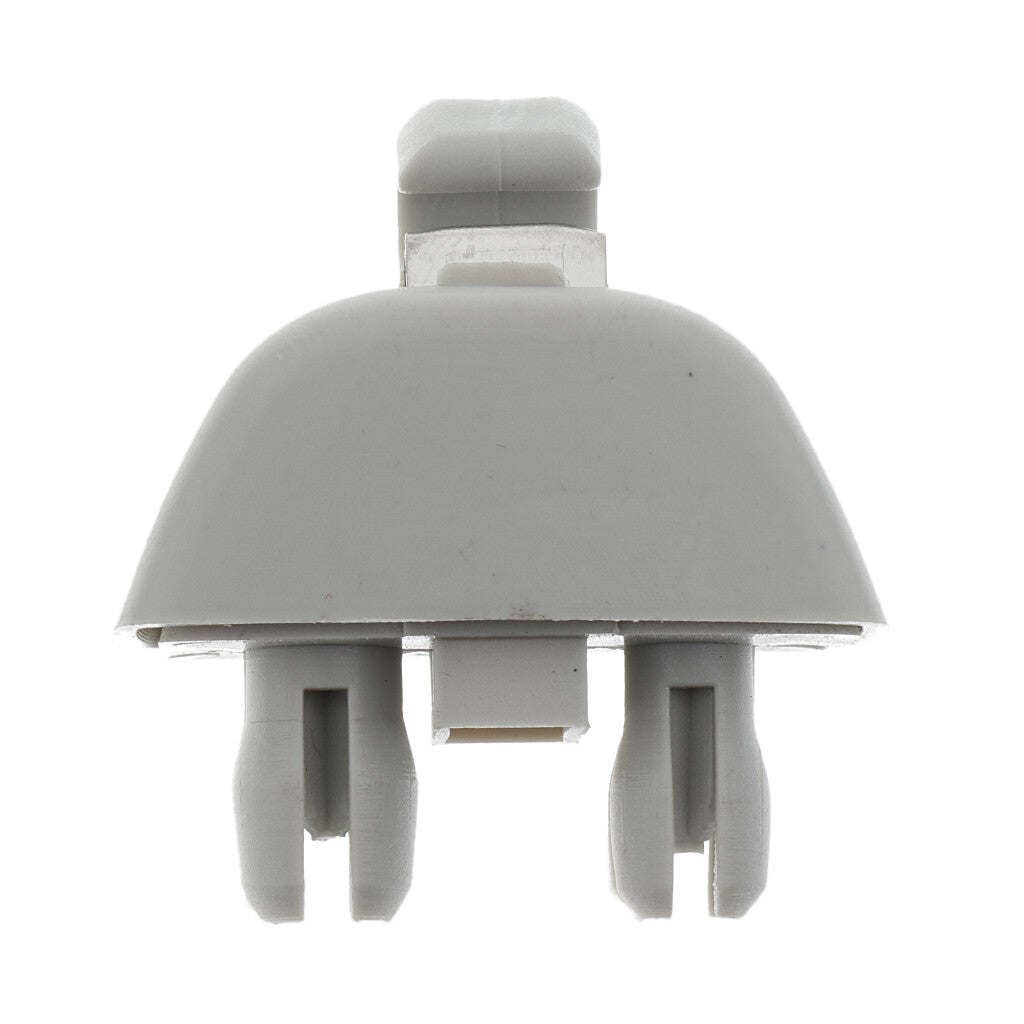 2 Pack New Grey Sun Visor Hook Clip 4F0857561 for Audi A6 C6 2004-2011