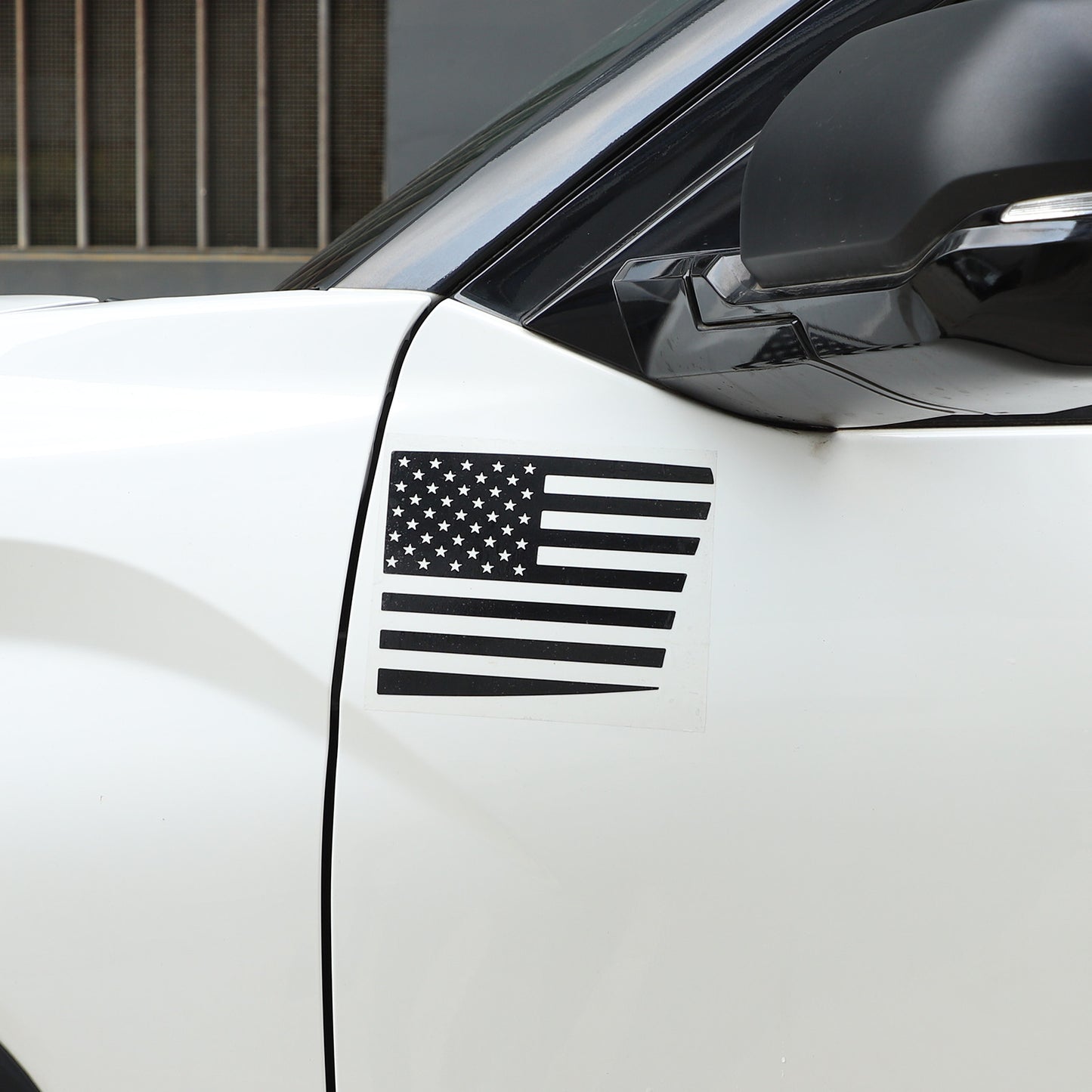 American flag side fender vent vinyl decal for Tundra 2022-2024 1 piece - n