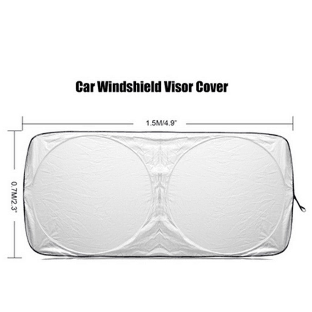 1pc Jumbo Auto Windshield Sun Shade Visor For Car Cover Front Wind Shield Hot n