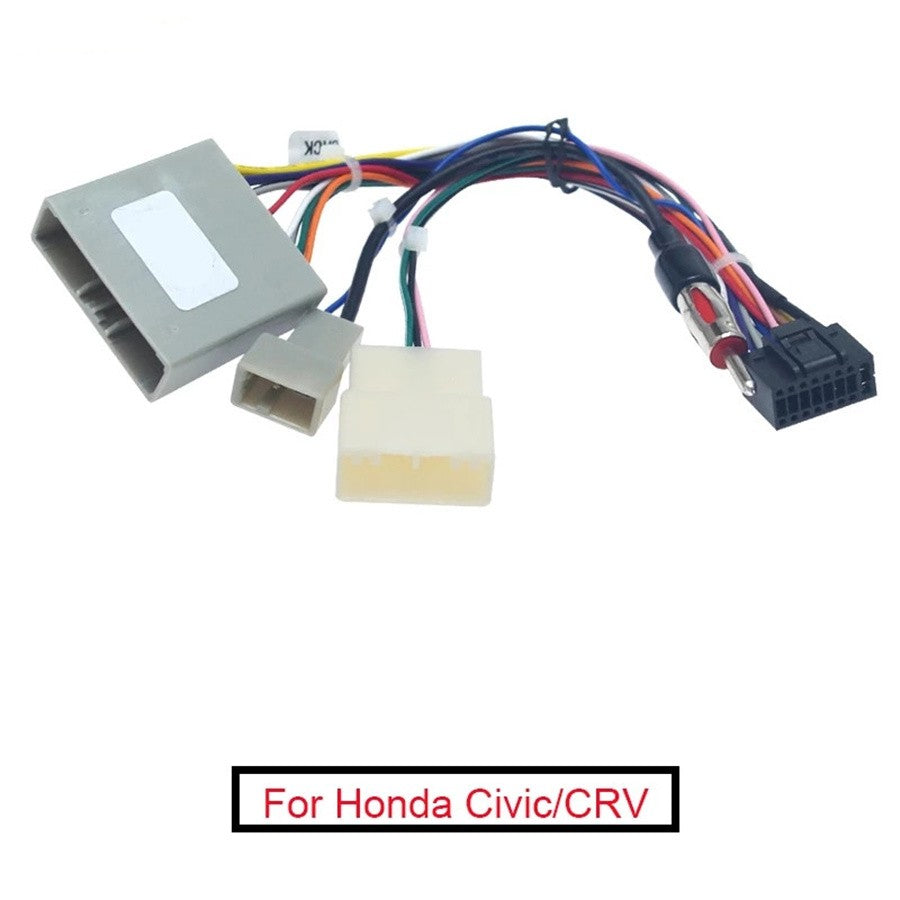 16 PIN Car Android Radio Wiring Harness Connector for Honda for Civic CRV 2006-2009