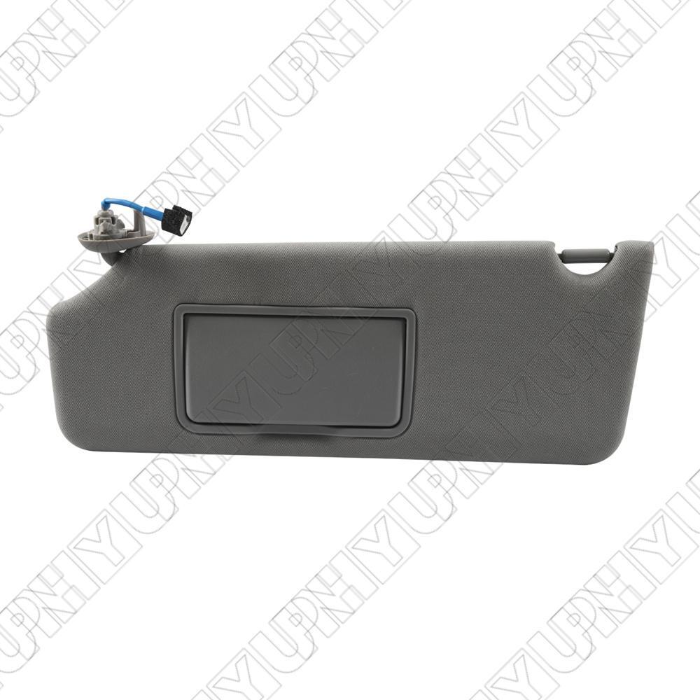 83280TG7A12ZB Left Driver Side Sun Visor Gray for Honda Pilot Ridgeline 2017-22 Q