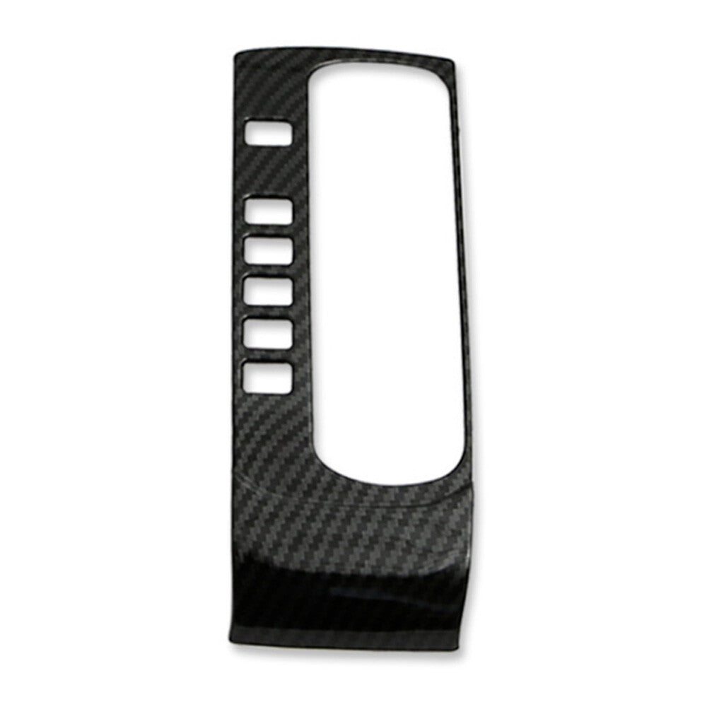 Carbon Fiber Style ABS Gear Shift Box Panel Cover Trim for Honda for Civic 2016-2021