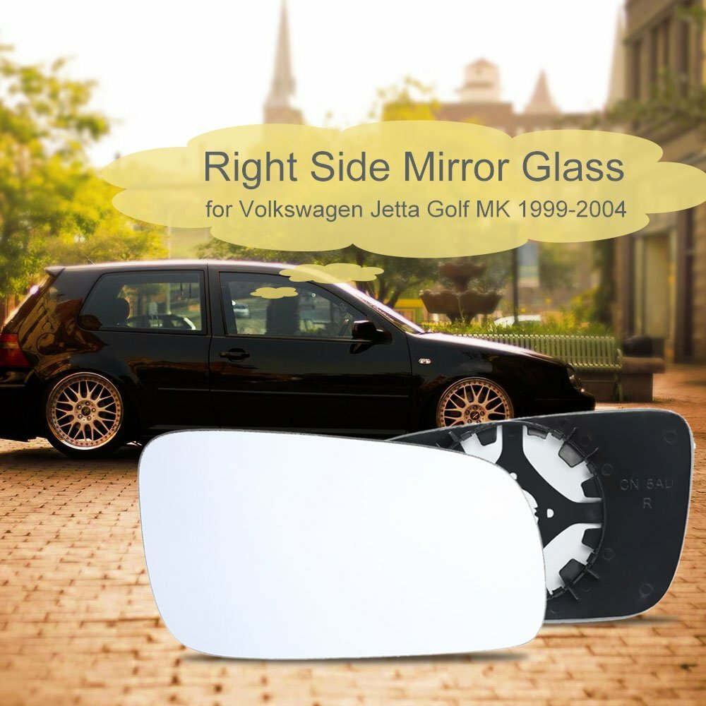 Applicable to for Volkswagen for Golf , for Jetta , for Passat MK4, 1999-2004, door heater mirror glass right side