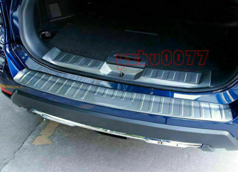 2P for Nissan Rogue 2017-2020 S.STEEL Rear Door Protector Sill Plate Guard Cover