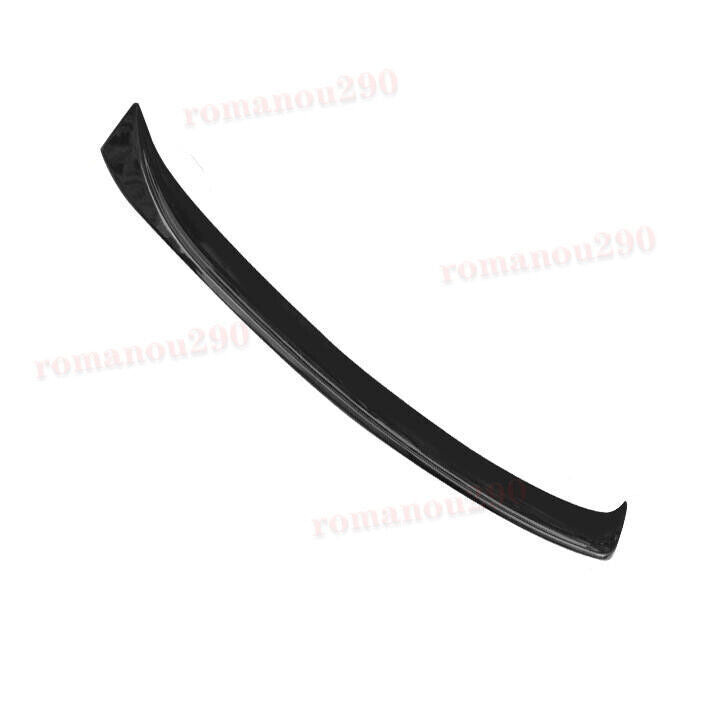 for Toyota Highlander 2020-2024 Glossy Black Rear Trunk Spoiler Middle Wing Trim