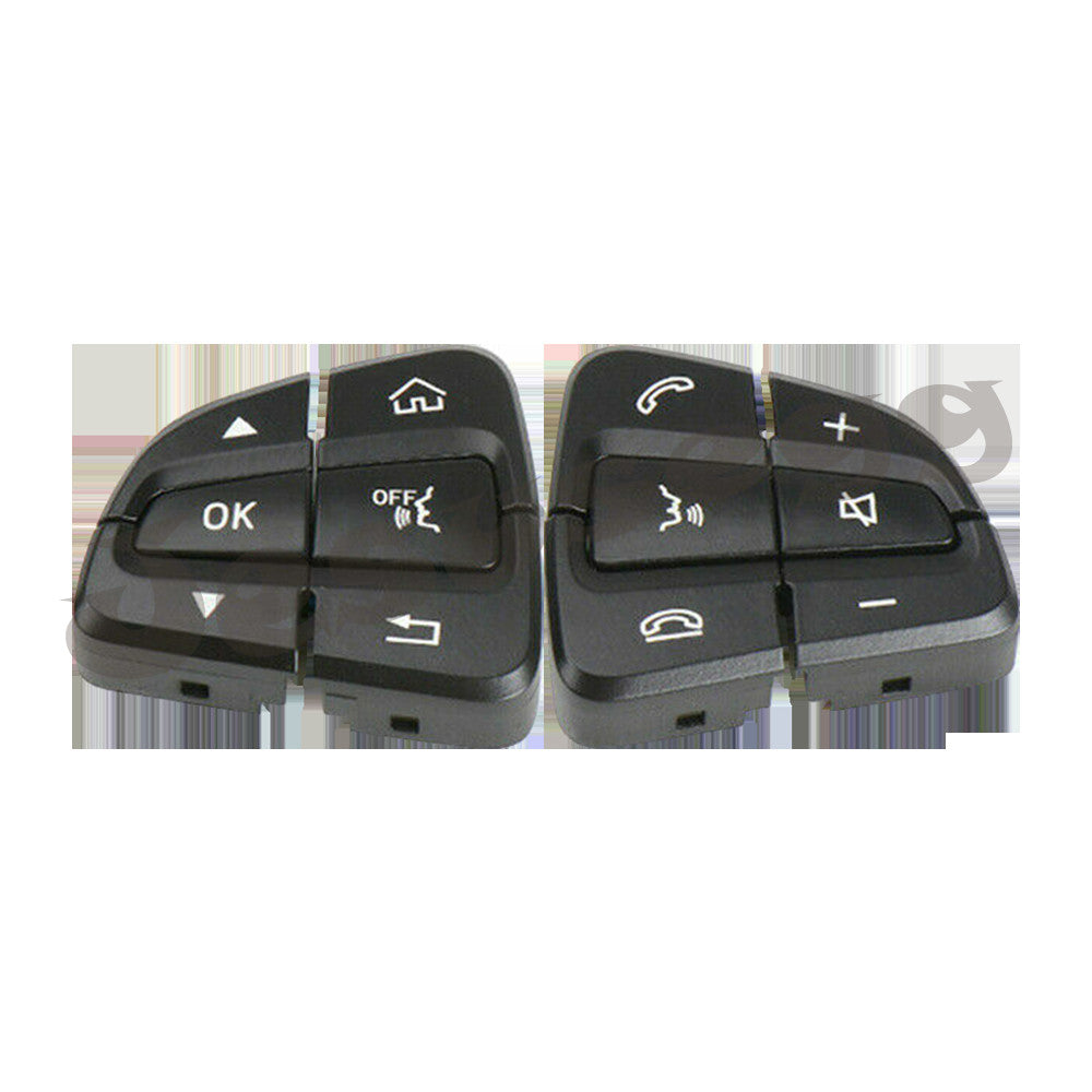 2X RHLH Steering Wheel Switch Button Cover Repair Kit for Benz 15-19 GLC W205 Q