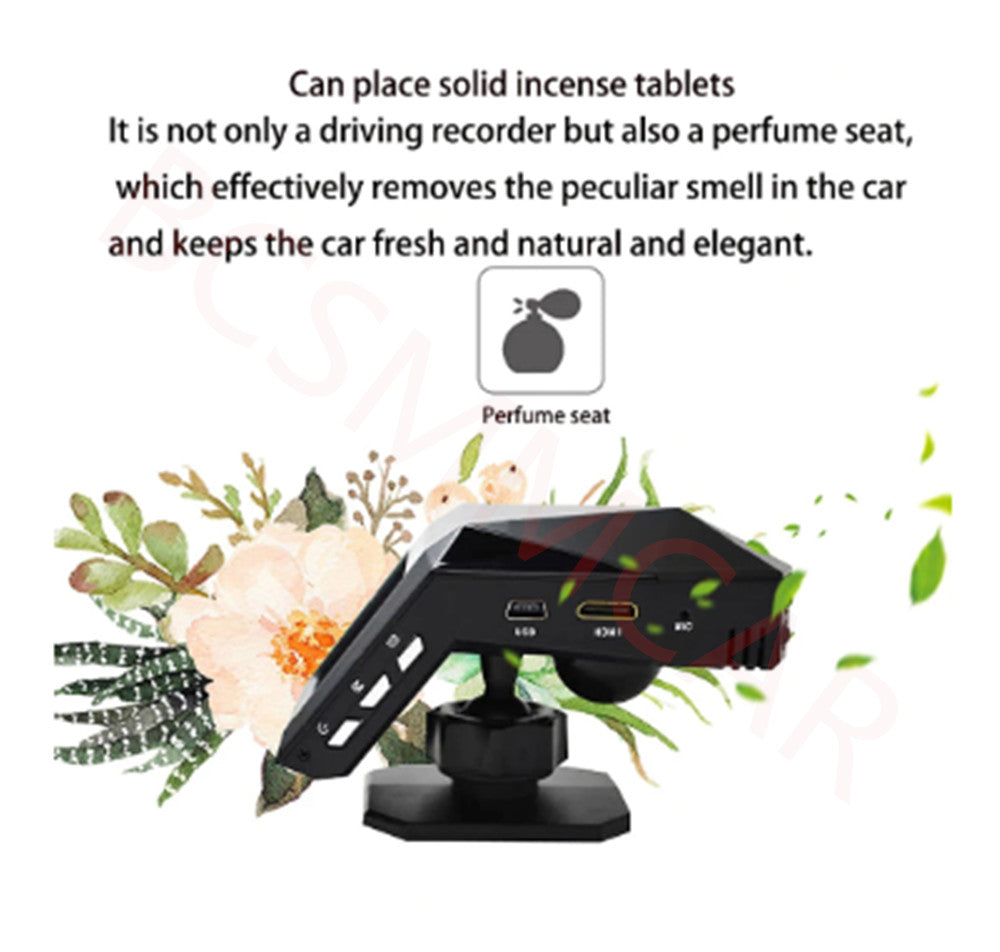 2in Car DVR Dash Cam G-Sensor Night Vision Dashcam Front Camera Video Recorder