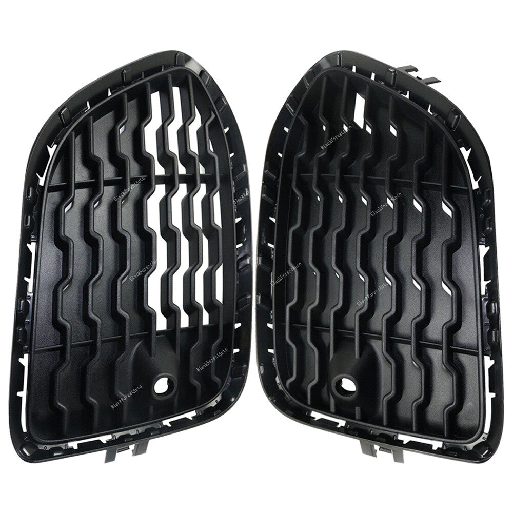 for BMW 2015-2017 X3 xDrive35i 2015-2018 X4 Front LHRH Bumper Grille Gril Black