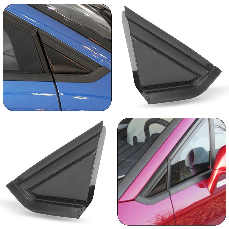 Mirror Cover Quarter Window Trim Triangle Plate for Citroen C4 1.6D 2004-2010