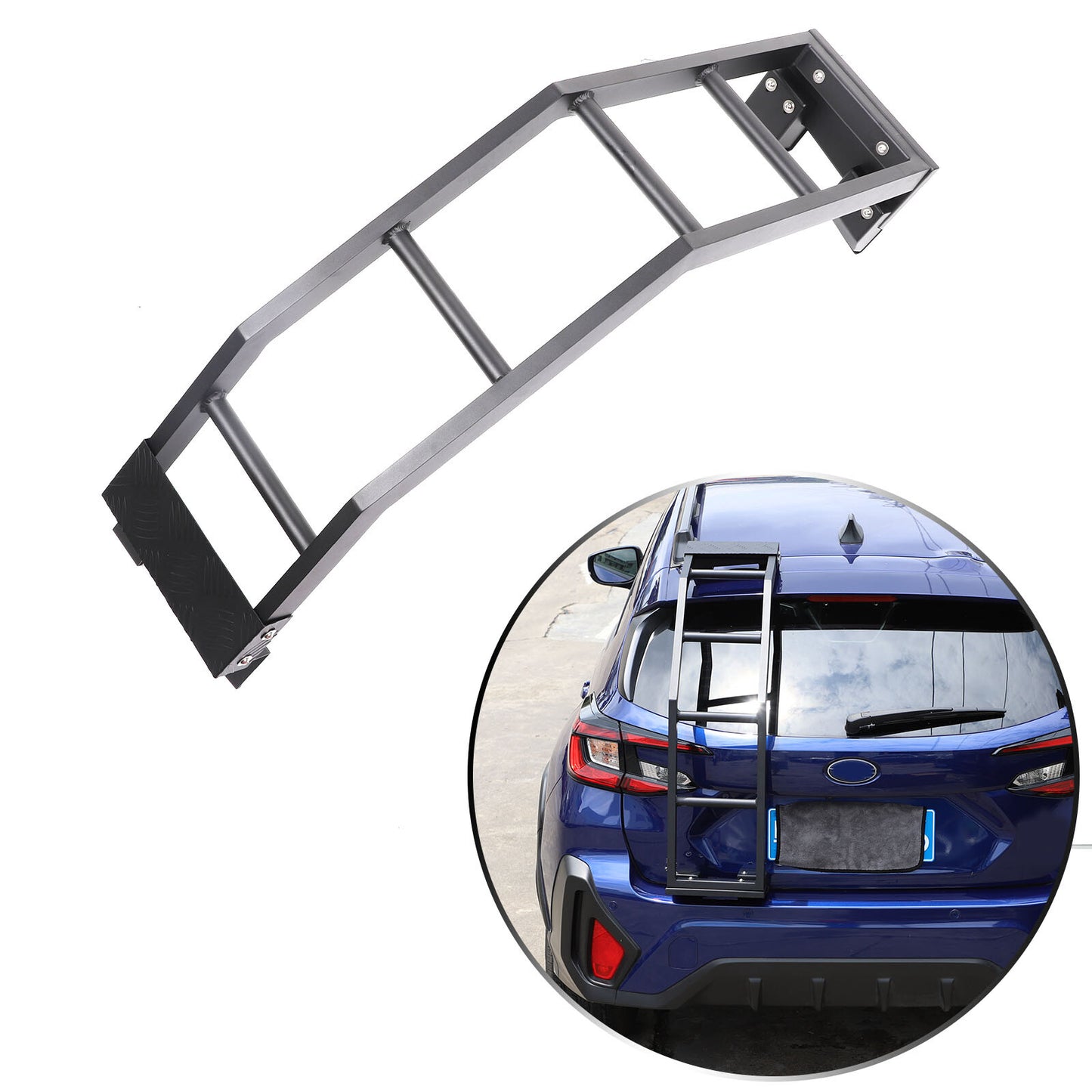 Matte black ABS interior rearview mirror base cover trim for Corvette C7 2014-19