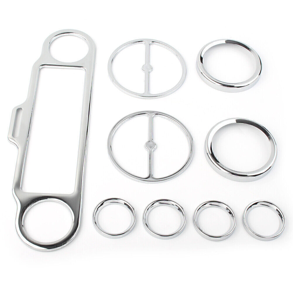 Radio Gauge Inner Fairing Trim Kit For 1996-13 for Harley Electra Glide Street Glide