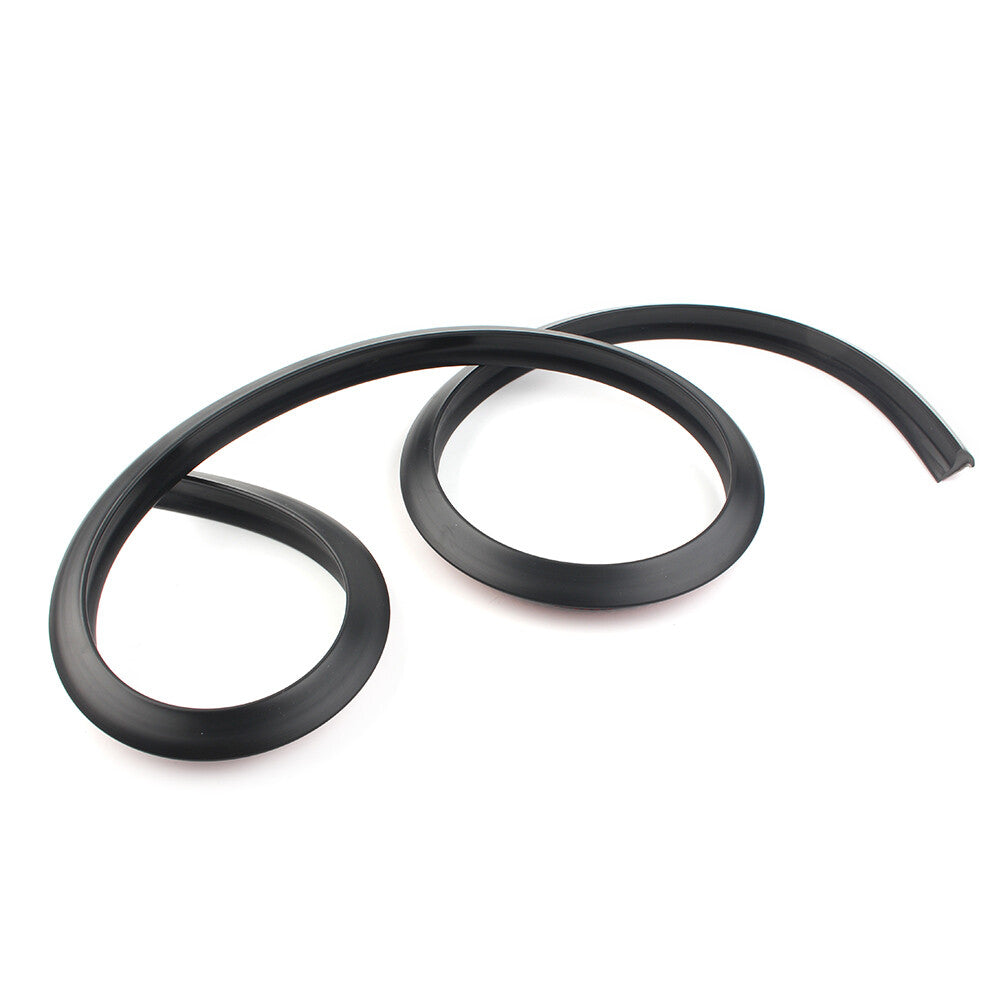 Car Fender Flare Arch Wheel Trim Protector Car Wheel Eyebrow Strip 1.5M