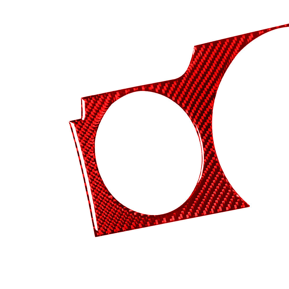 4x Door for Audio Speaker Panel Cover Carbon Fiber Sticker For M5 E39 1998-2003 v