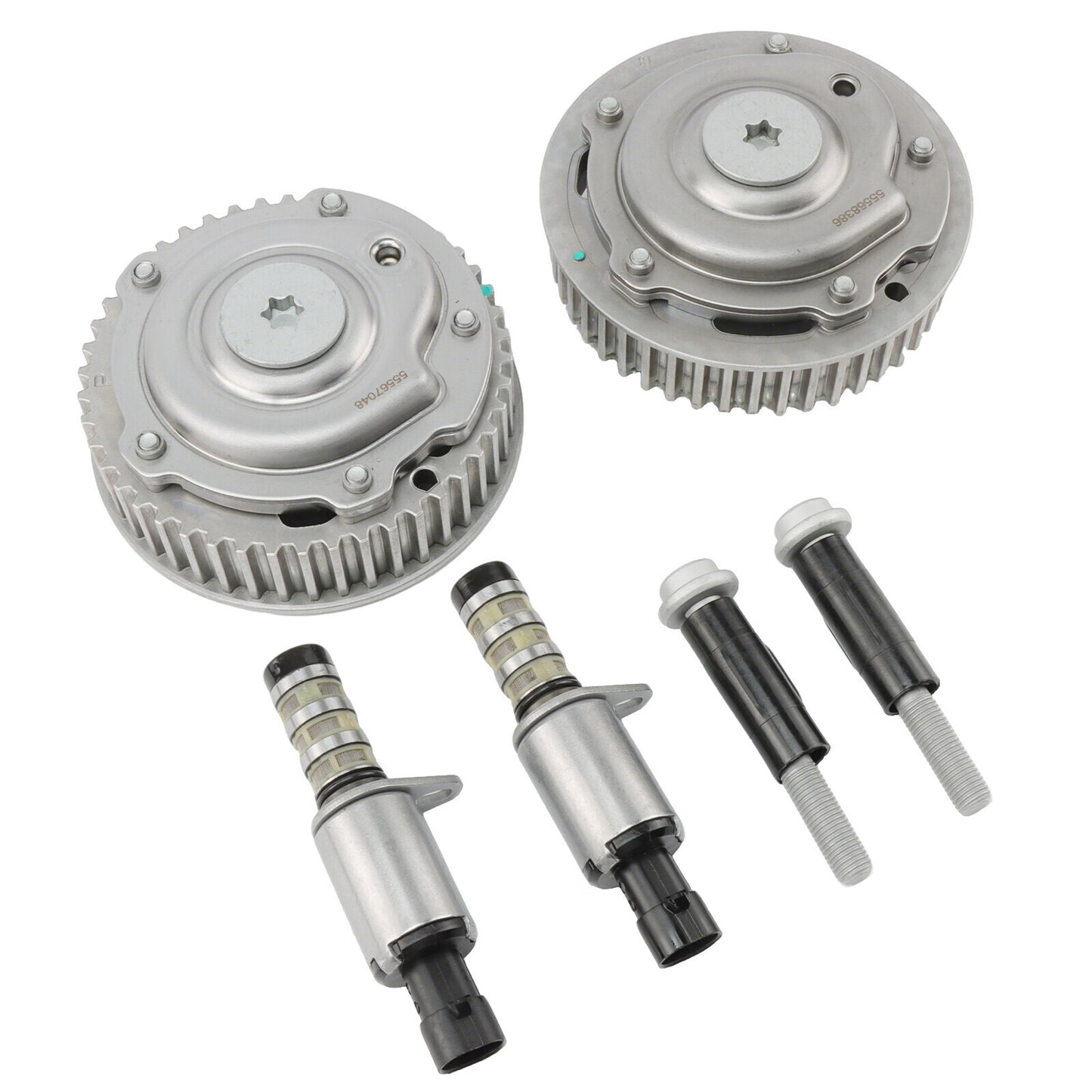 2pc for Vauxhall Astra 1.8 1.6 2004-2012 Intake Exhaust Camshaft Adjusters