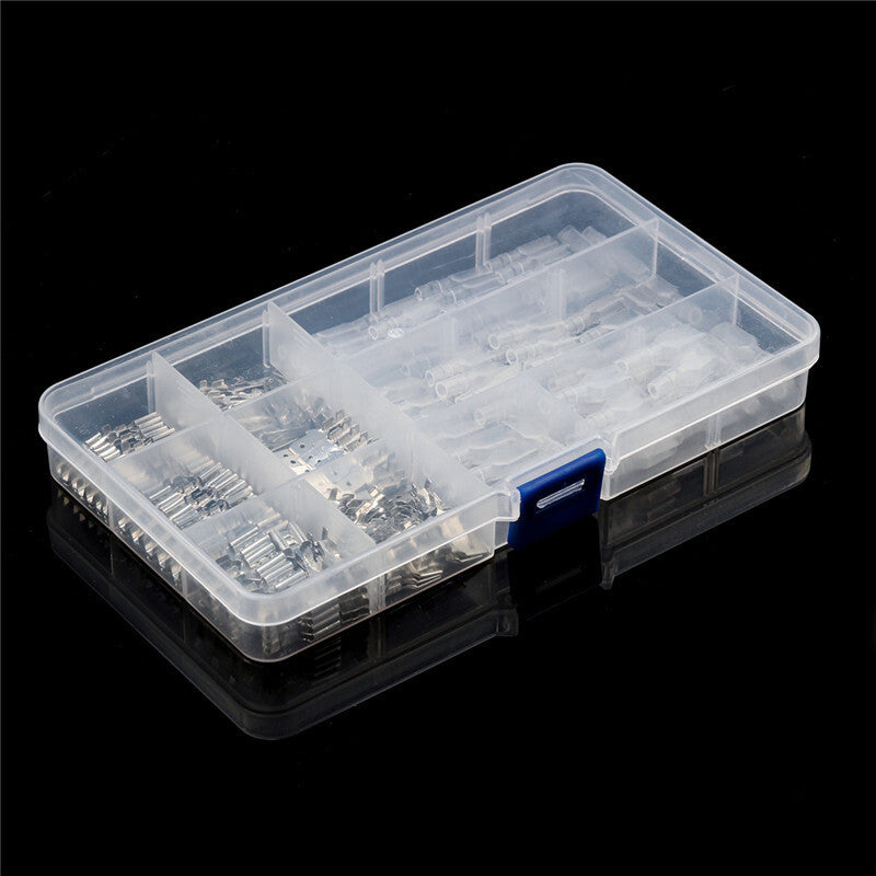 270Pcs Car Wire Spade Connector Male Female Quick Splice Crimp Terminal Insulate