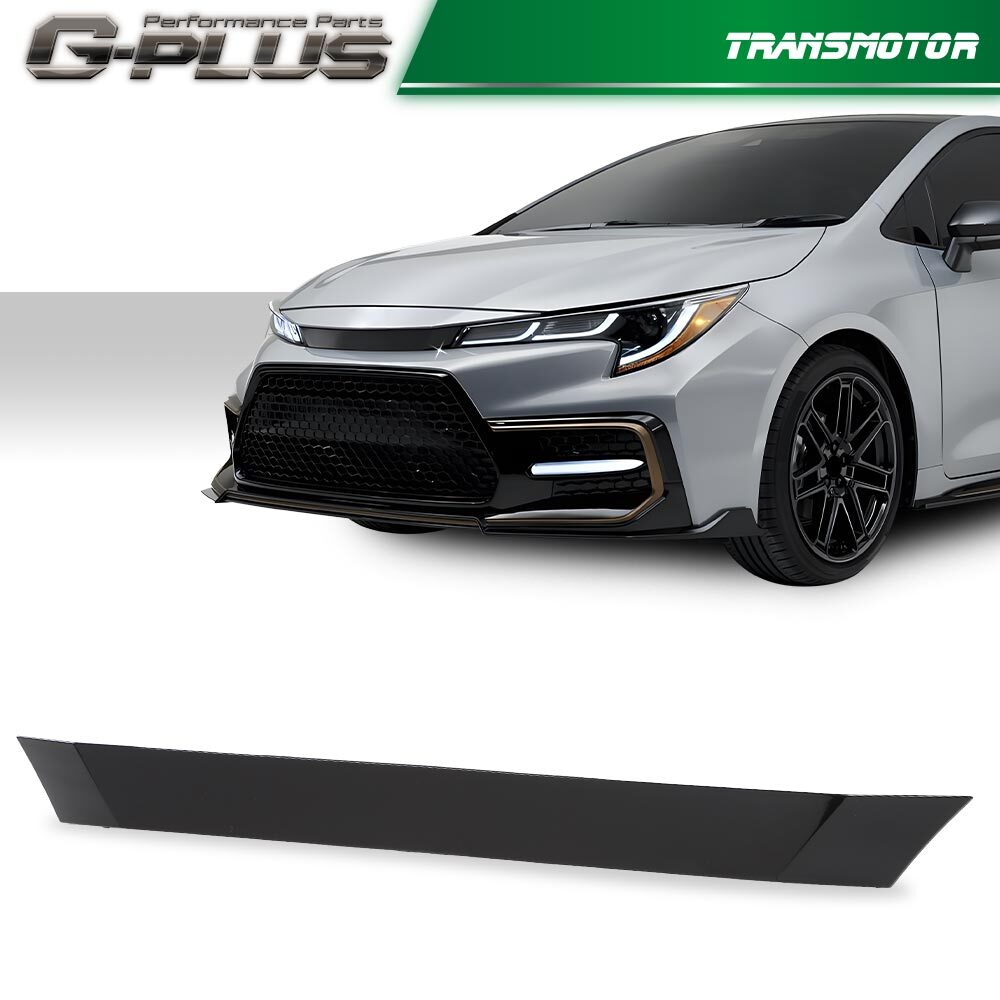 Fits 20-22 for Corolla SE XSE Glossy Black Front Bumper Upper Grille - v