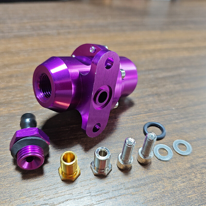 Adjustable Fuel Pressure Regulator for Honda for Acura Dohc B16 B18 F20Bolton Purple