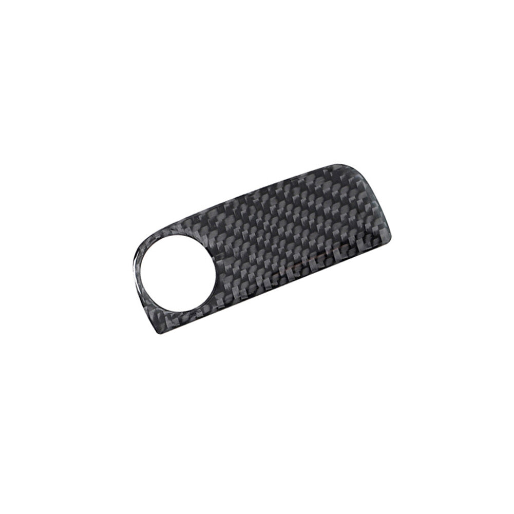 Carbon Fiber Passenger Storage Box Switch Cover Trim for Porsche 718 2016-2022