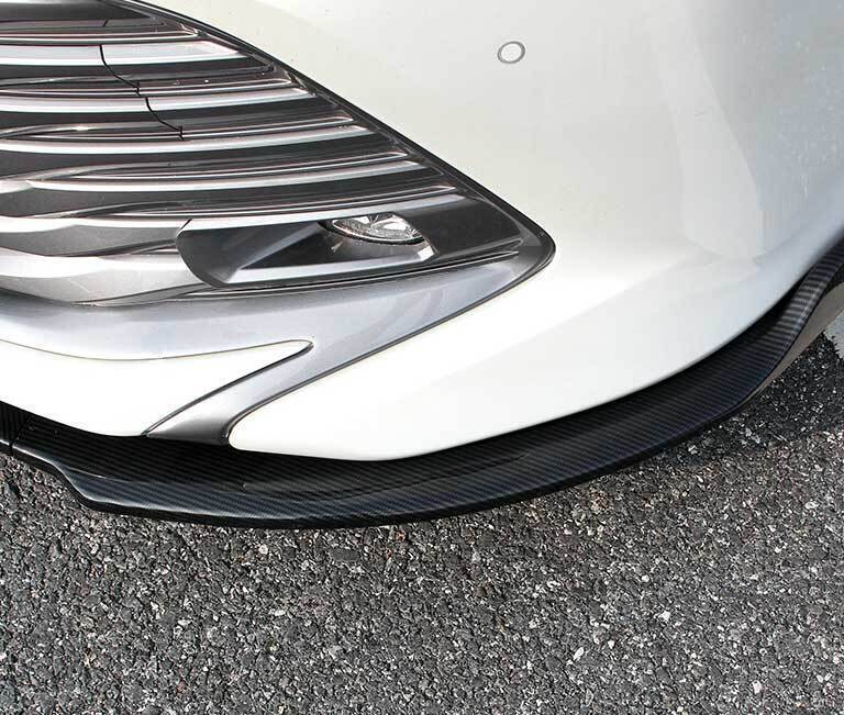18-2020 XLE for Toyota for Camry Front Bumper Lip Spoiler Bodykit Refit Carbon Fiber