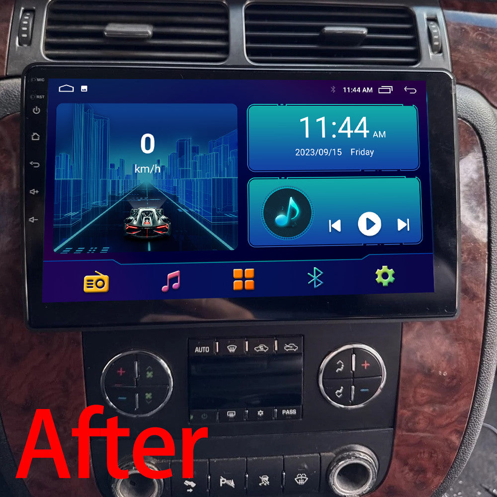 Android Auto Carplay for GMC Yukon 2007-2014 Car Stereo Radio GPS Player Screen