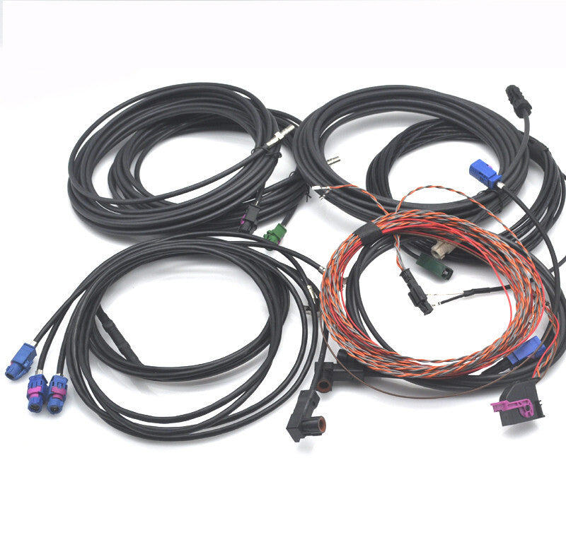 360 degree Reverse Camera retrofit Cable wiring For Taycan 20-24 Y1A Y1B v