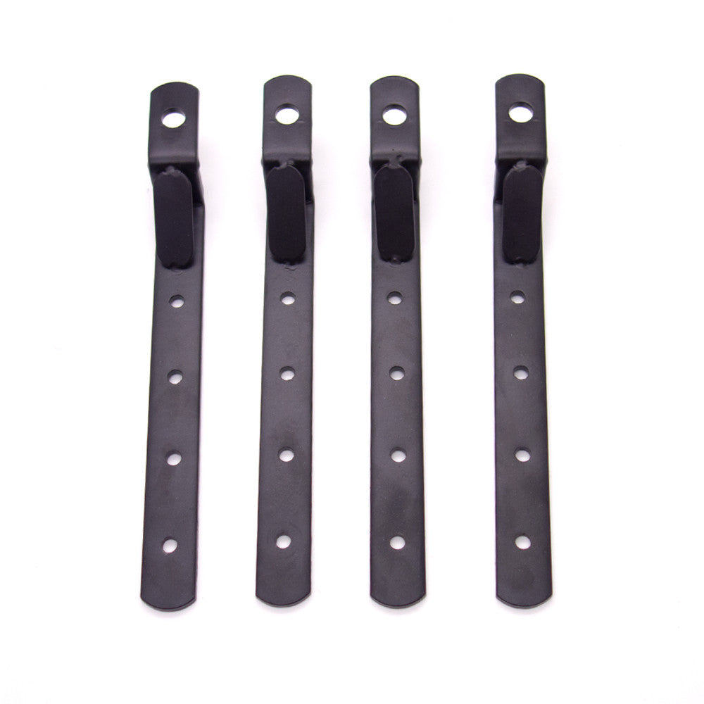 Universal Motorcycle Heavy Duty Hard Soft Saddle Bags Saddlebag Mounting Bracket Q