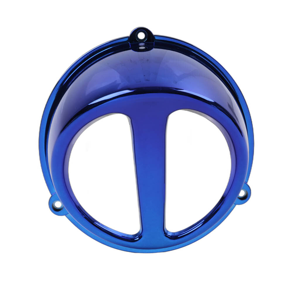 Motorcycle Modified Fan Cover Pig Nose Wind Leaf Cover For GY6 ForJog50 blue